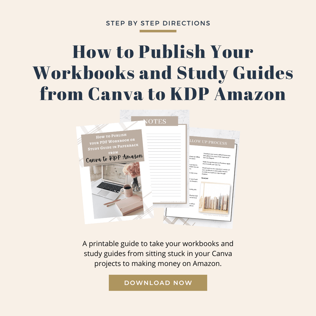 Canva to KDP