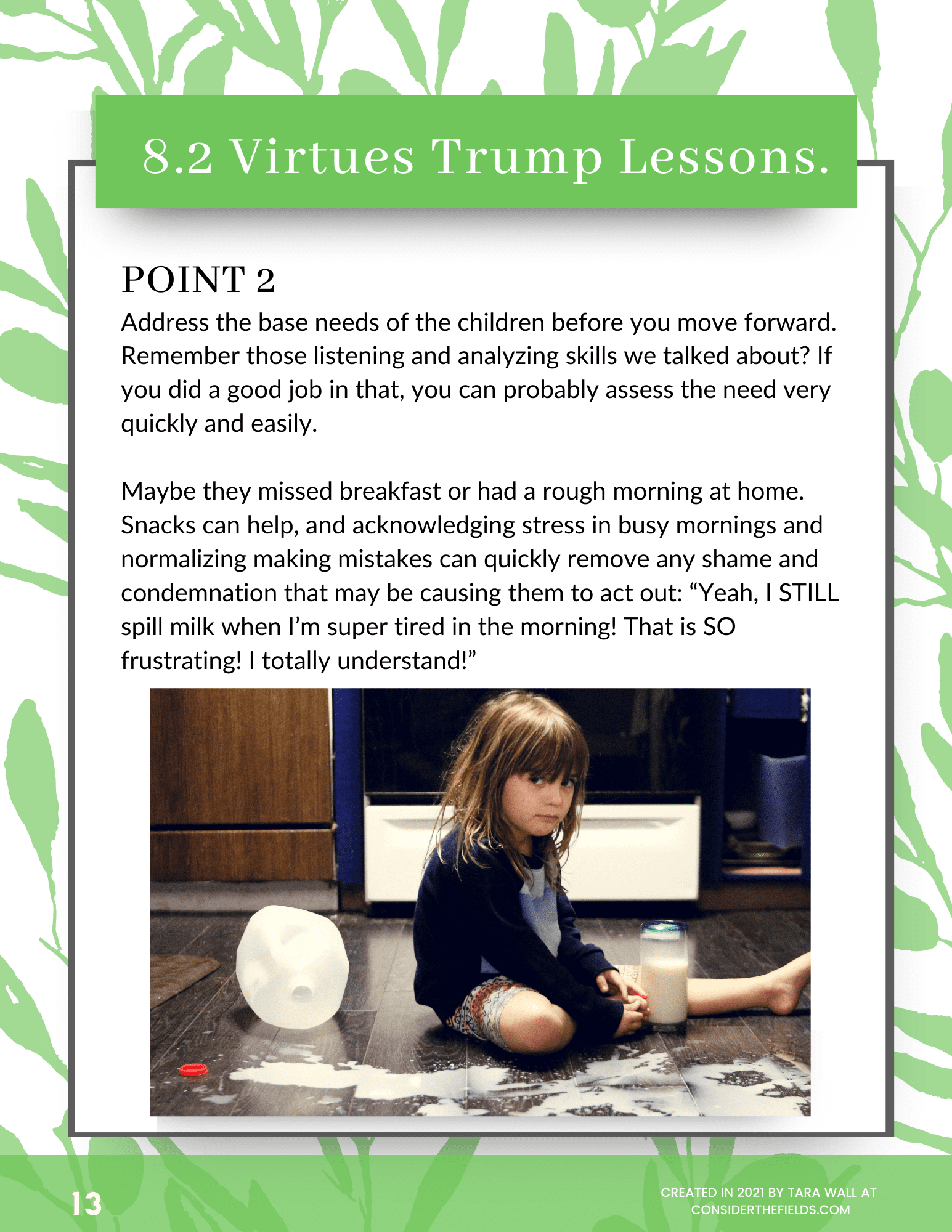 Children's Ministry 101 Sample Page 2