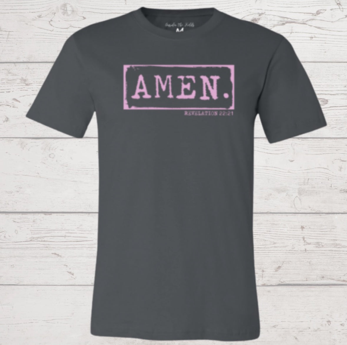 Amen Grey Tee