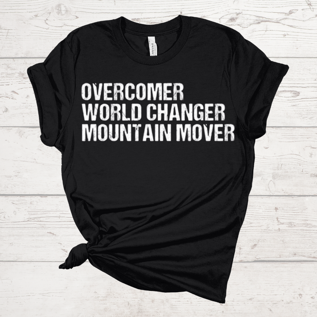 Overcomer Black Tee