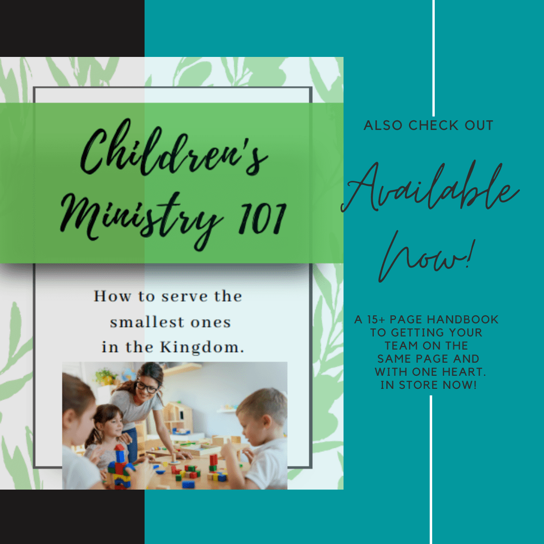 children's ministry mock up