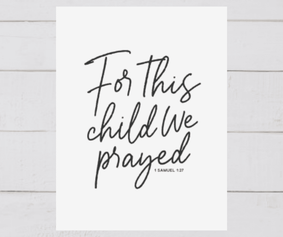 for this child print