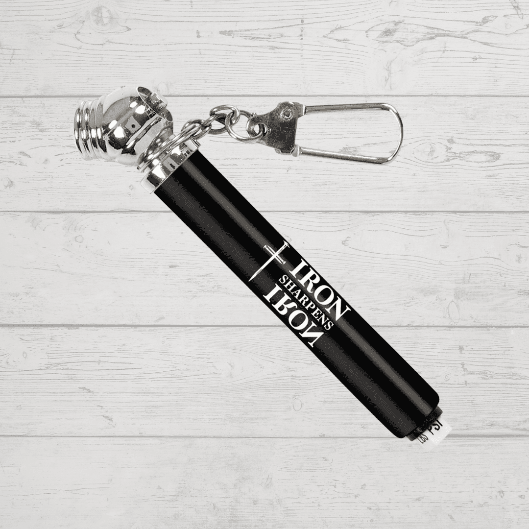 iron sharpens iron flashlight (2)