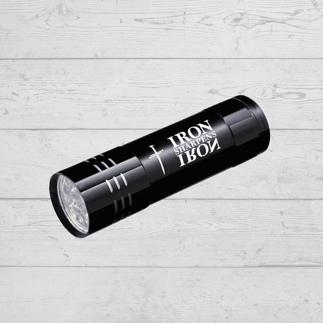 iron sharpens iron flashlight