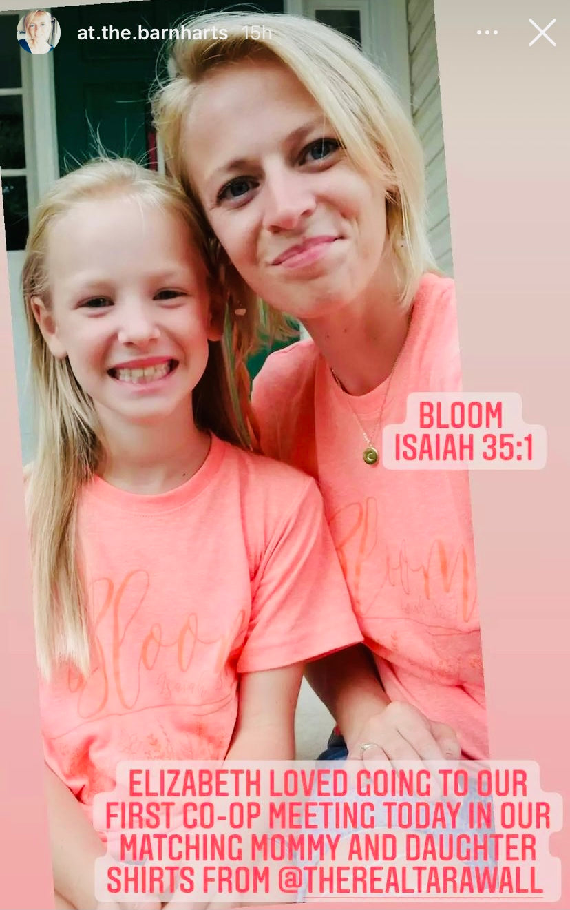 Bloom Monochromatic Tee