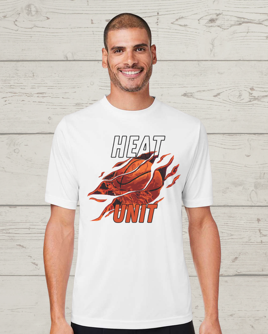 Heat Unit Kids and Adults Fan Tee in White!