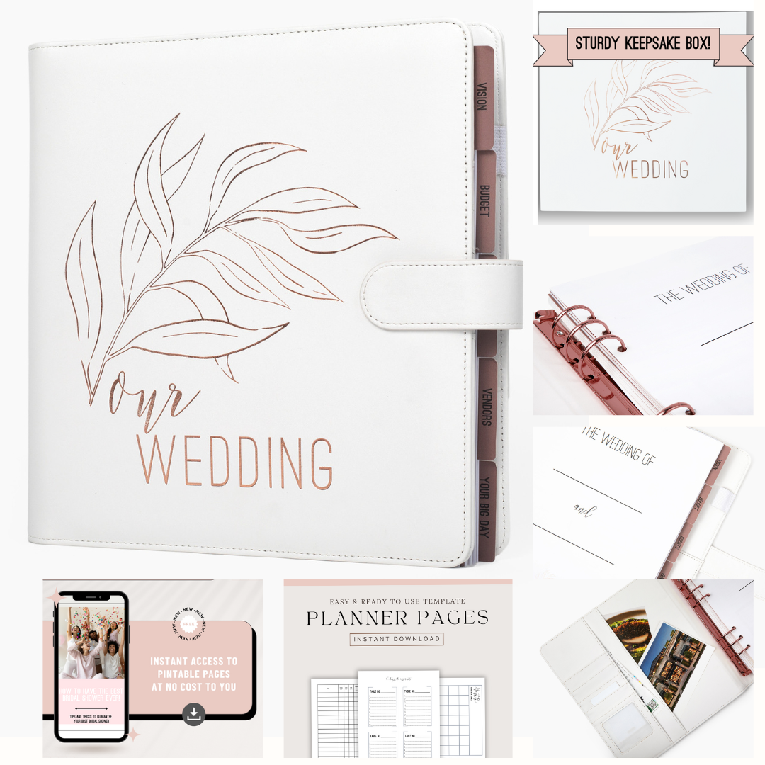 Rose Gold Wedding Planner
