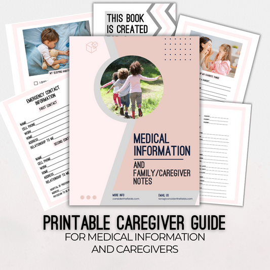 The Ultimate Caregiver Guide: A Printable Organizer for Your Child’s Needs