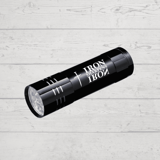 iron sharpens iron flashlight