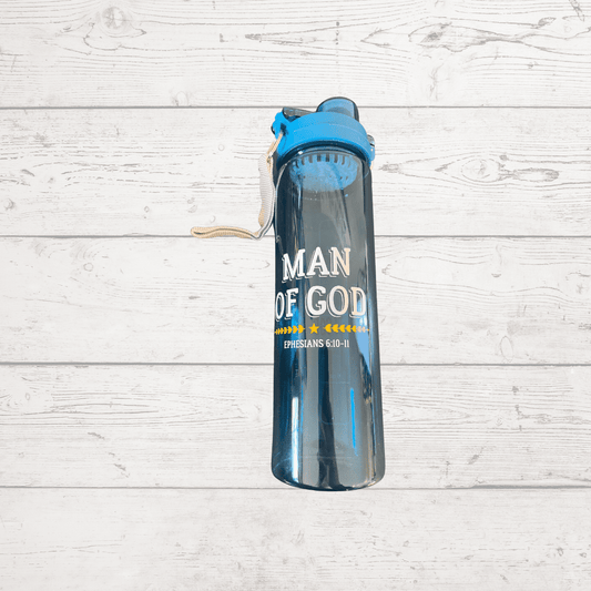 man of God water bottle