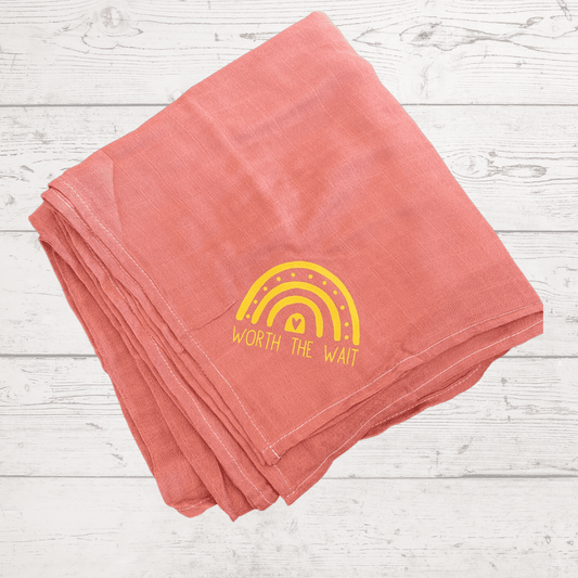mauve blanket