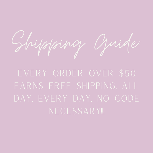 shipping info